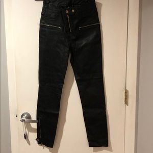 NEW Leather Pants - 7 For All Mankind Size 26